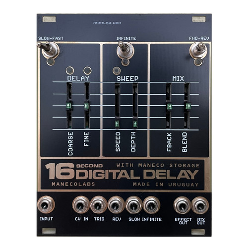 Maneco Labs SIXTEEN SECONDS DELAY VINTAGE (Eurorack)